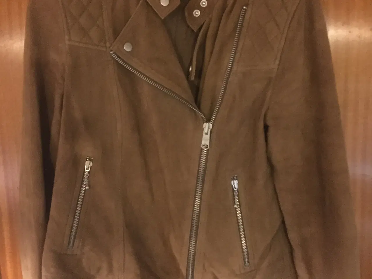 Billede 1 - “Allsaints” smart ruskindsjakke 