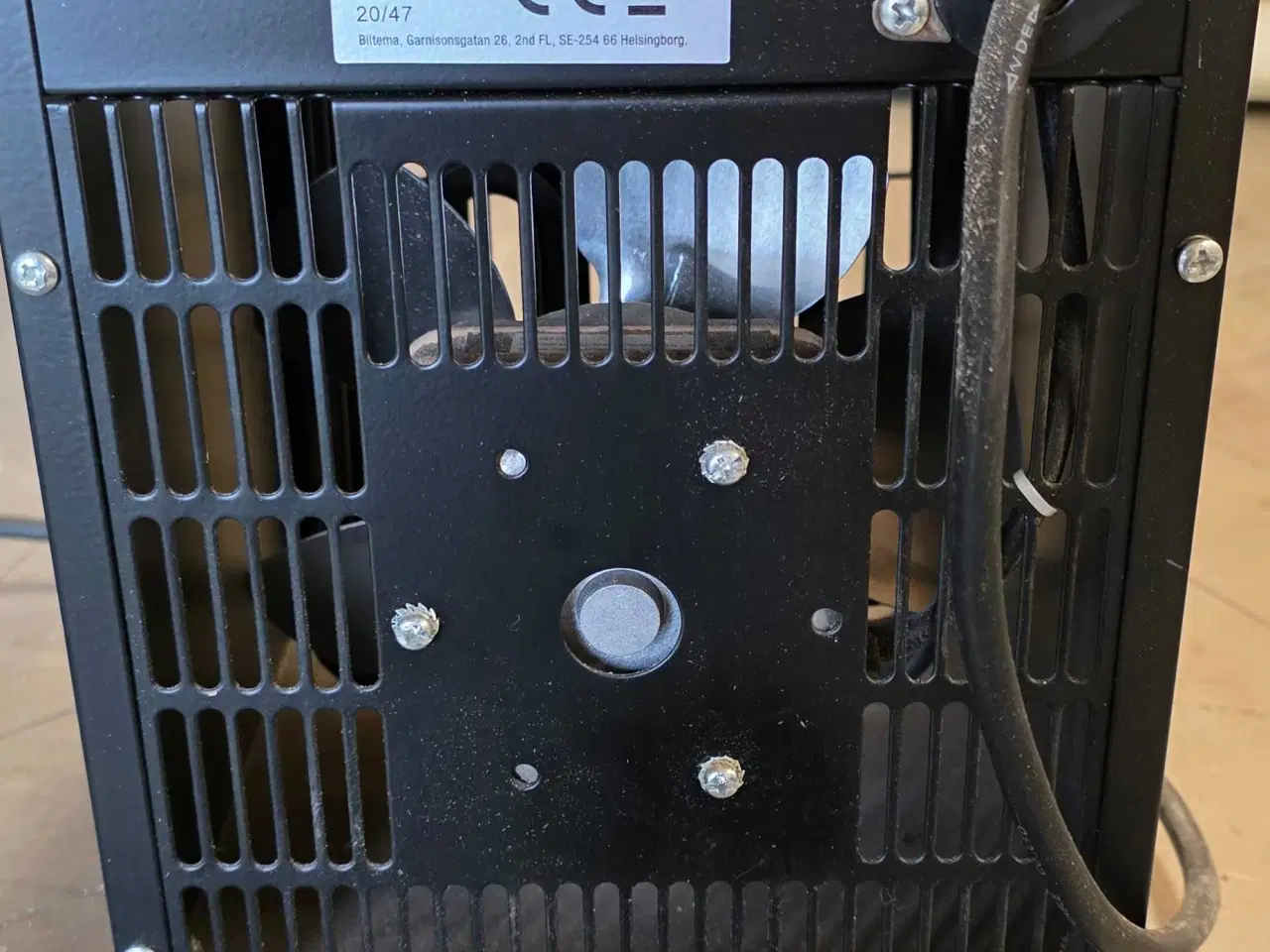 Billede 1 - Varmeblæser.