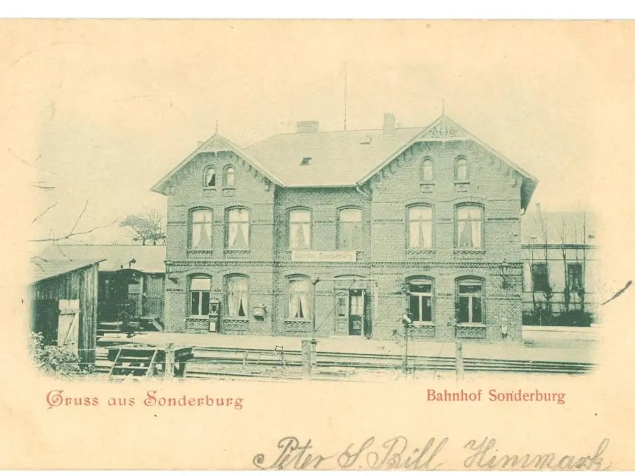 Billede 1 - Sønderborg Banegård, 1903