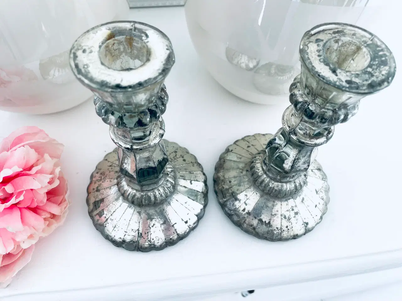 Billede 2 - Lysestage fra Chic antique 2 stk. 