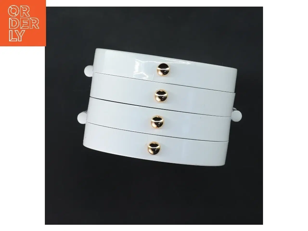 Billede 3 - Smykkeholder med guldfødder (str. 23,5x12 cm)