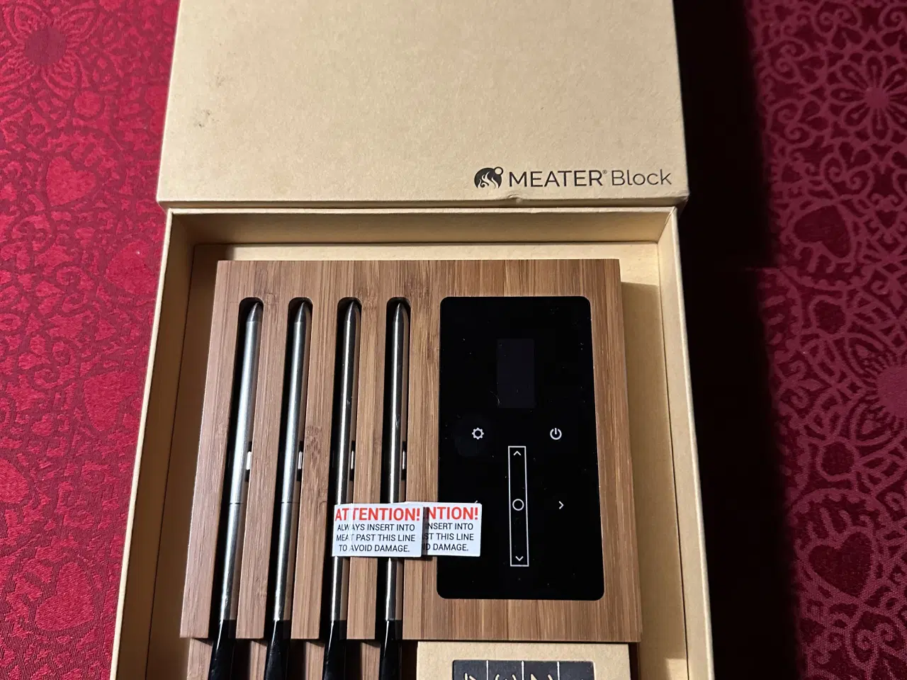 Billede 1 - Meater Block - 4 x trådløs Bluetooth stegetermomet