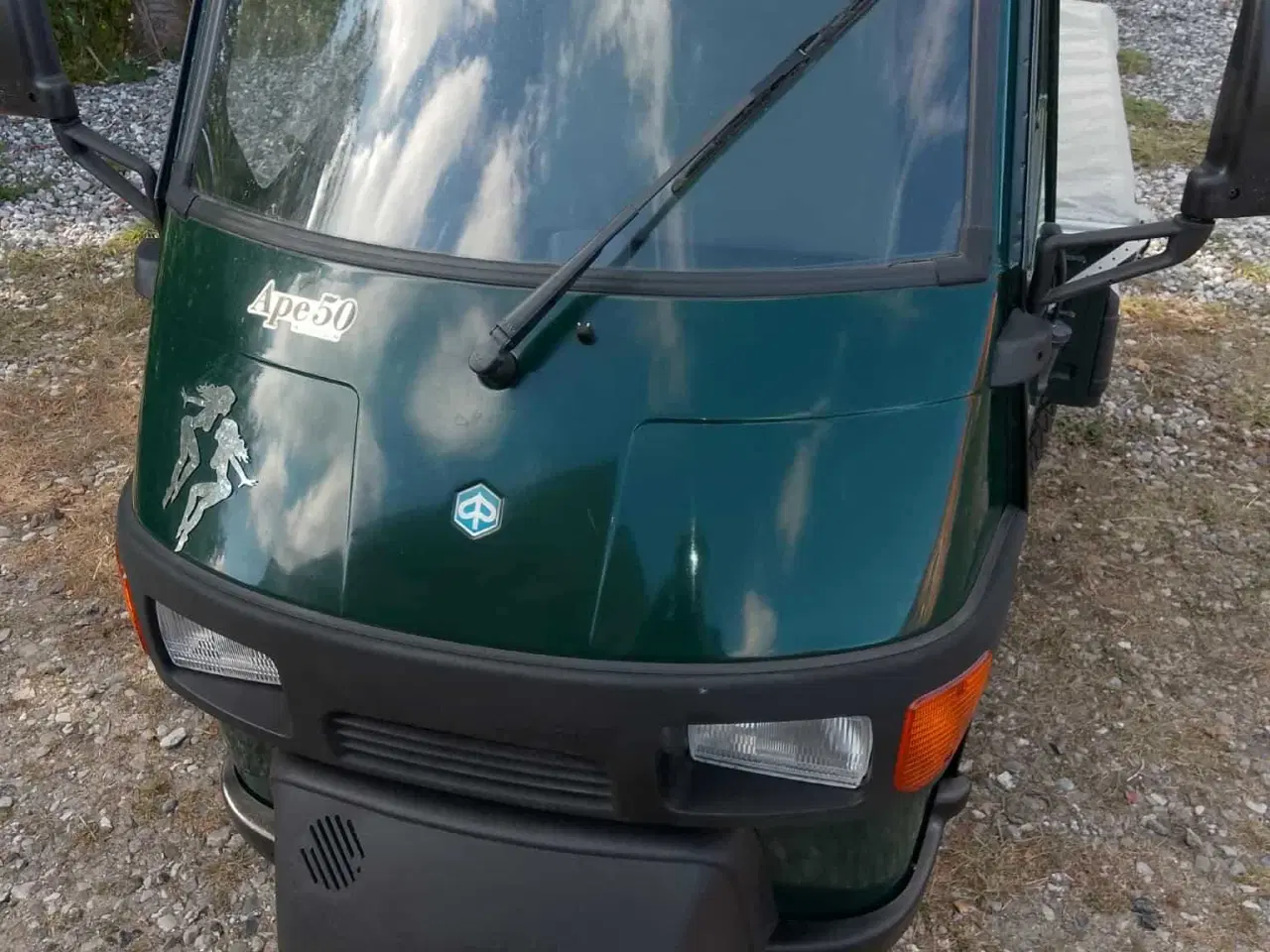 Billede 2 - Piaggio Ape 25 knallert fra 2015 med papirer 