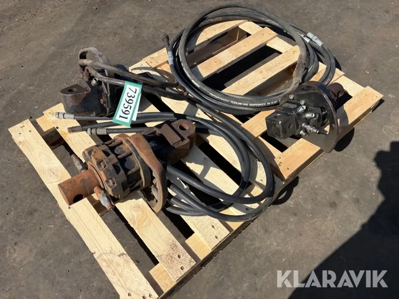 Billede 1 - Rotators hydraulisk 3 styk