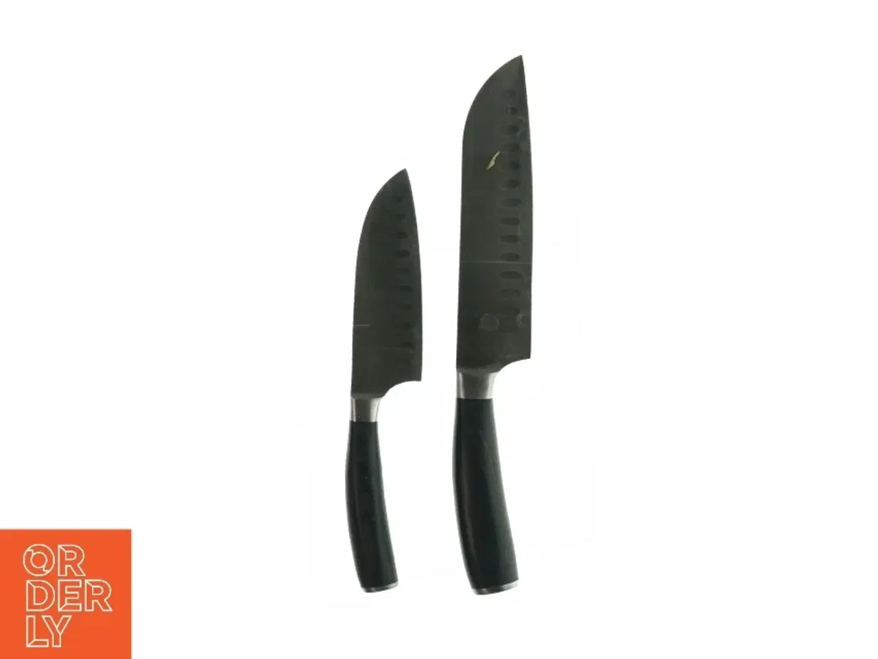 Billede 1 - Kniv-sæt (2 stk.) (str. L:30,5 cm og L:24,5cm)