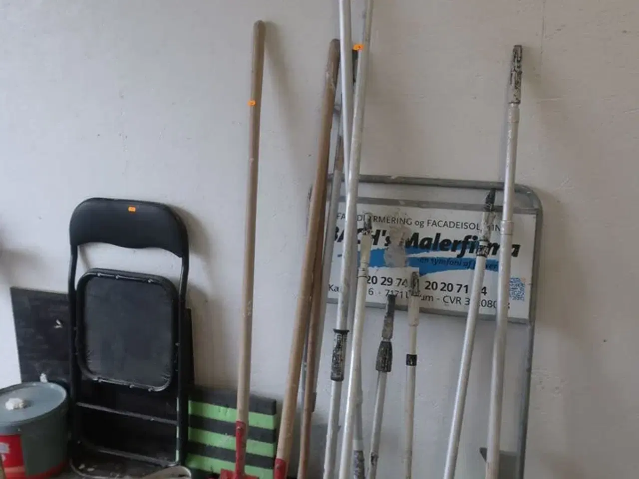 Billede 1 - Div. Værktøj samt skilt