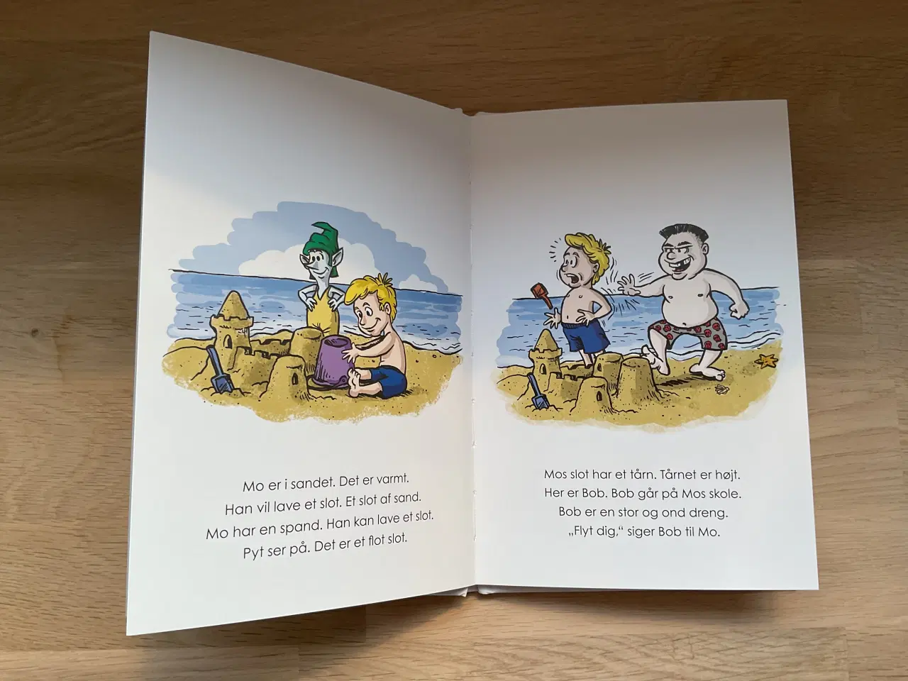 Billede 2 - Mo og Pyt på stranden