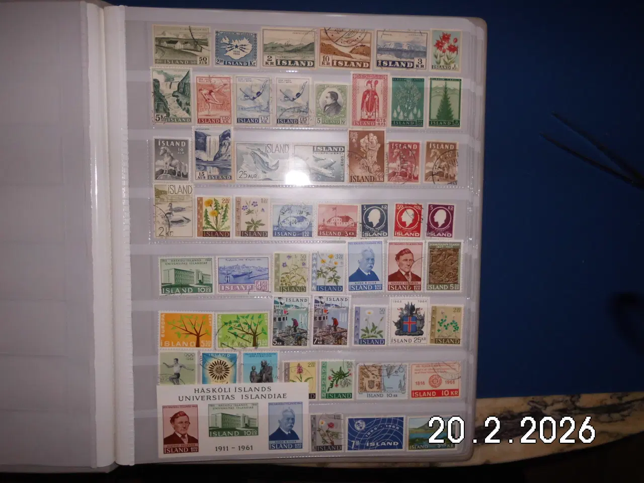 Billede 2 - islandske frimærker