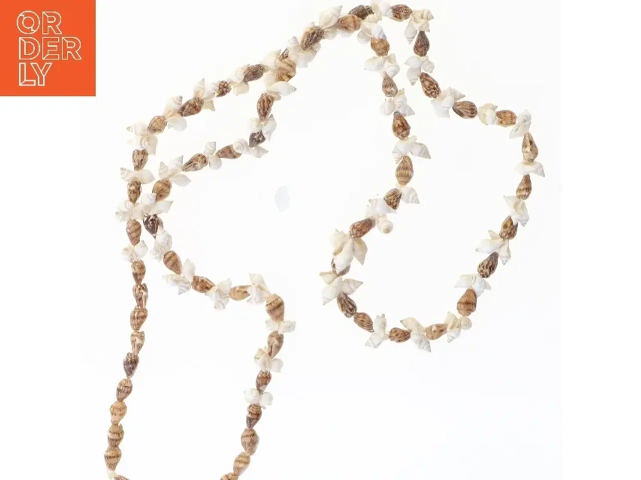 Billede 2 - Skaldyrsskals halskæde (str. 82 cm)