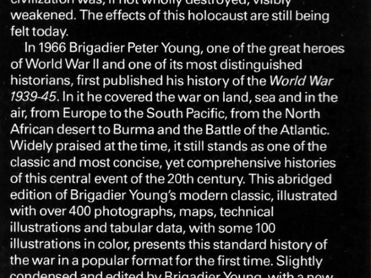 Billede 2 - World War II by Brigadier Peter Young 