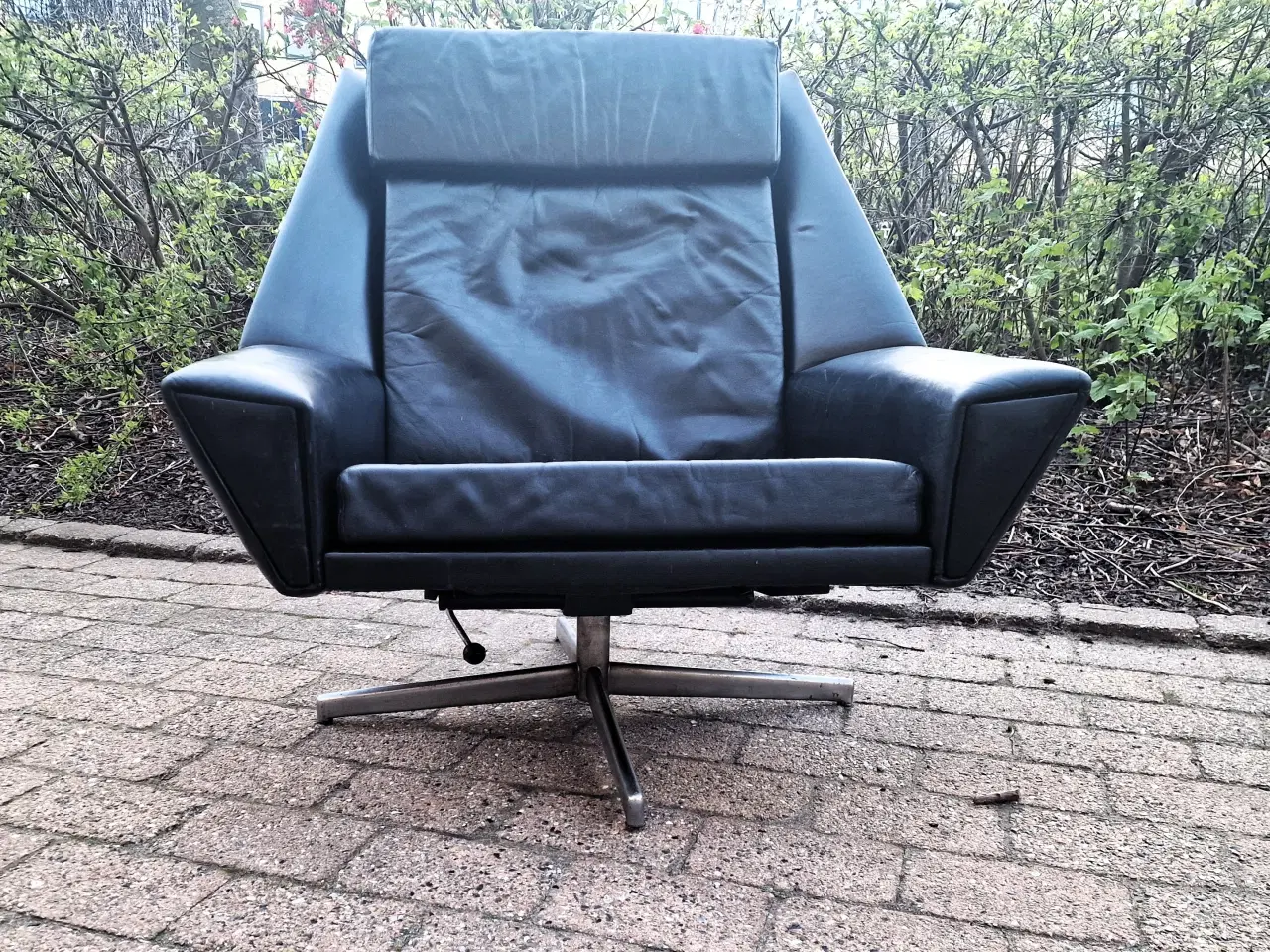 Billede 8 - Fed vintage, swivel lænestol.