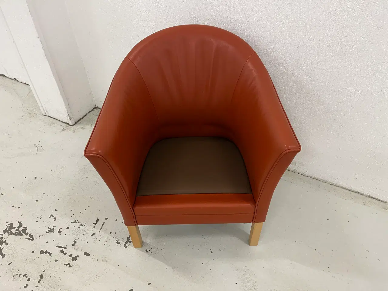 Billede 7 - Mogens Hansen MH80 med Gefion læder cognac.