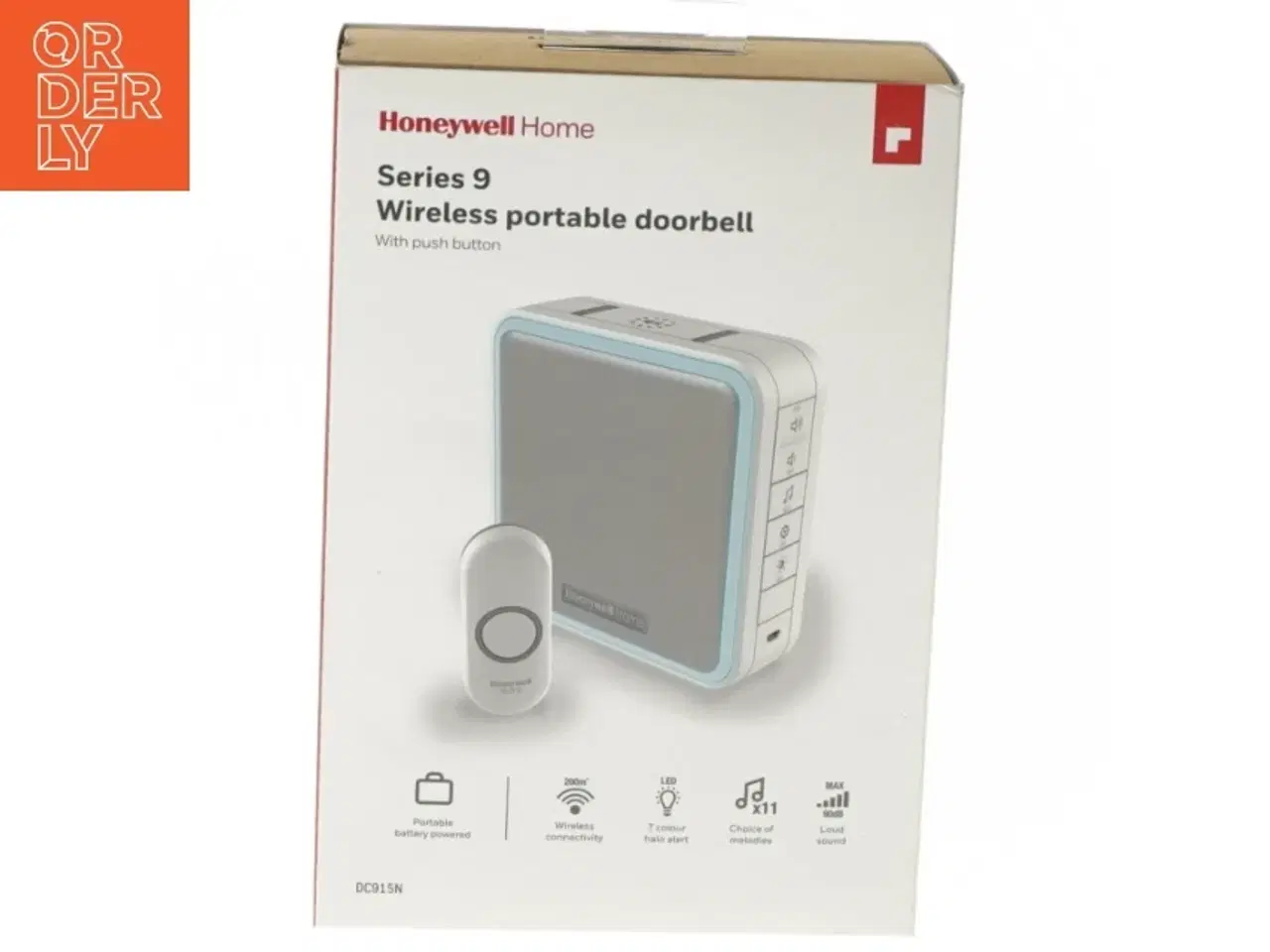 Billede 1 - Trådløs dørklokke Honeywell Home Series 9 fra Honeywell