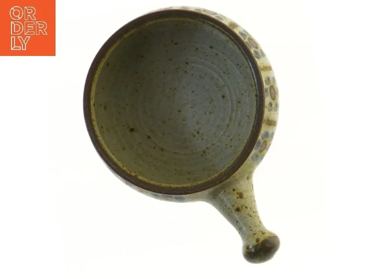 Billede 2 - Keramikskål med hank (str. 22x16x6,5 cm)