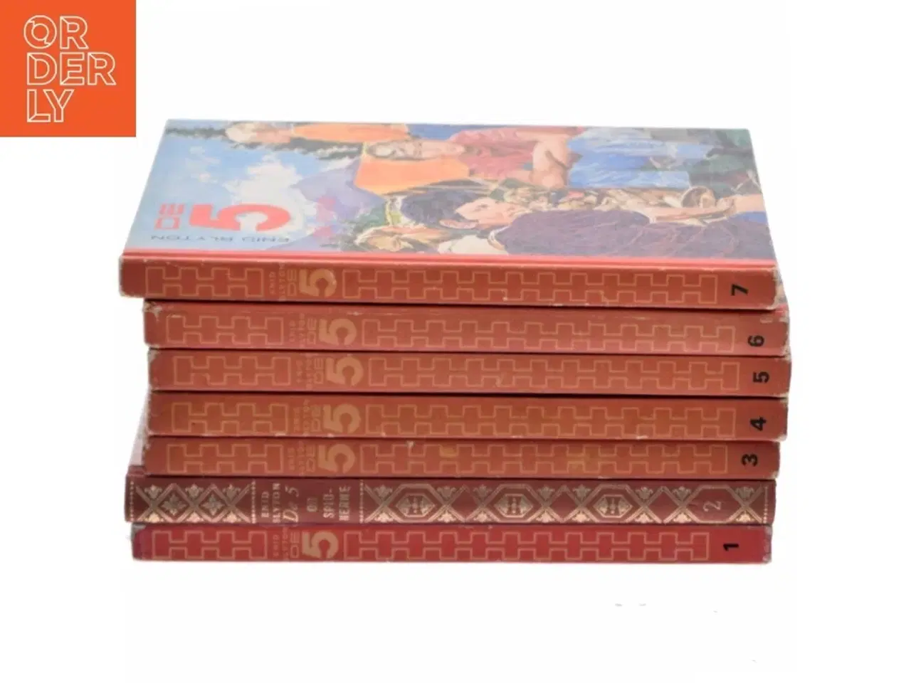 Billede 3 - De 5 på lejr af Enid Blyton (Bog)