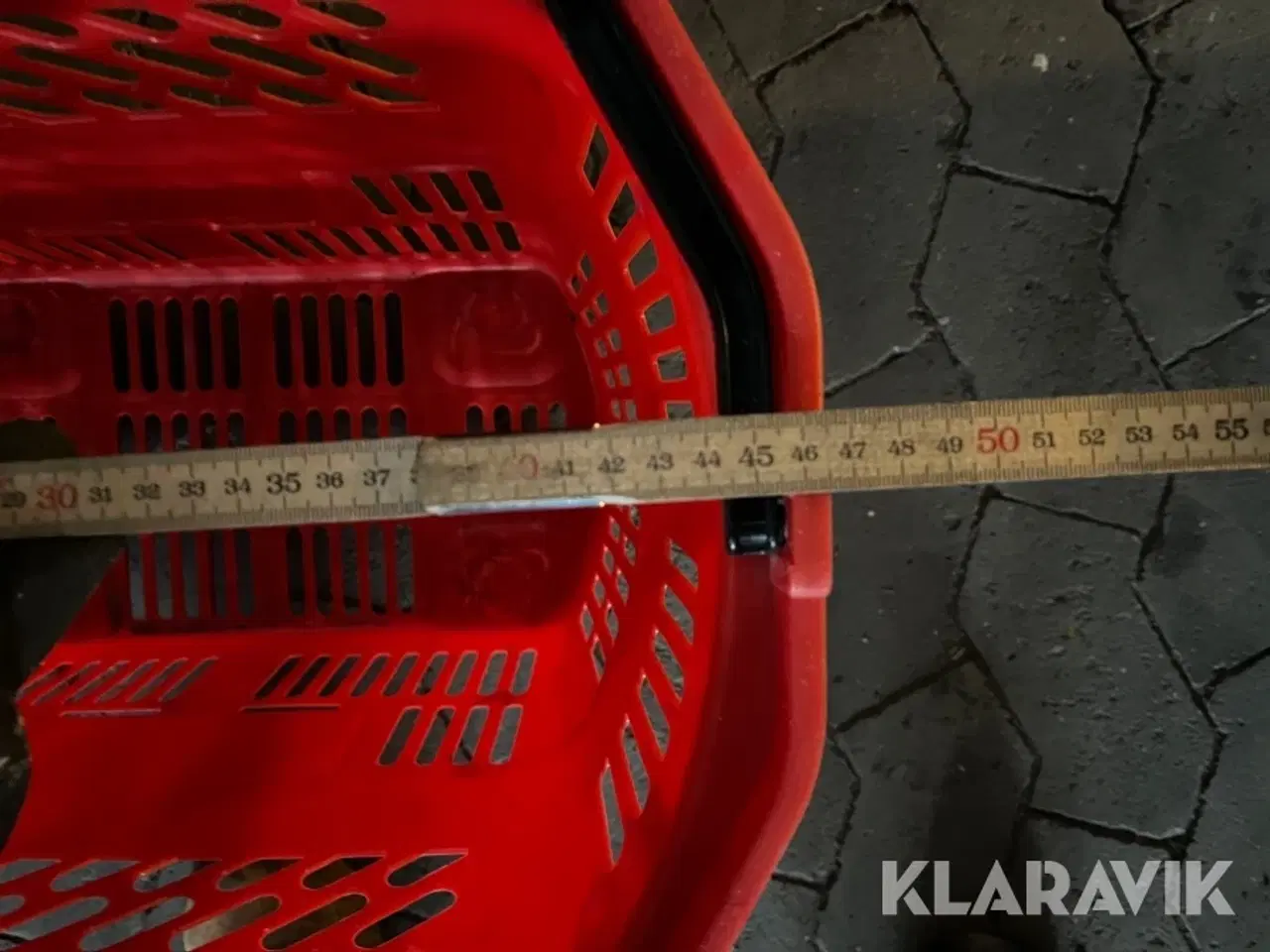 Billede 9 - Indkøbskurve på hjul 1 palle - 110 styk