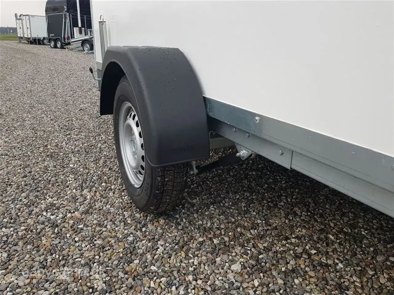 Billede 8 - 0 - Blyss Cargo F1336HK med Rampe   Sandwich Cargo trailer str. 353x151 cm med Rampe Top kvalitet