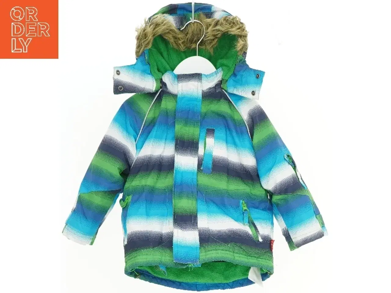 Billede 1 - Vinterjakke til børn med hætte fra Name It (str. 80)