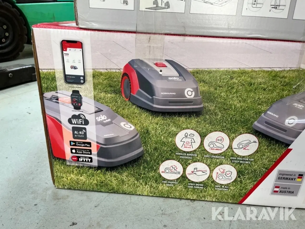 Billede 4 - Robotplæneklipper Alko Robolinho 2000 W og garage