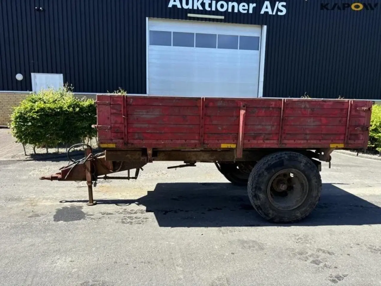 Billede 8 - - - - Tipvogn med hydraulisk bremser