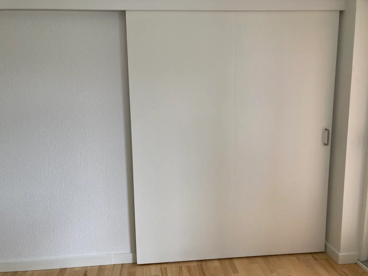 Billede 1 - Indvendig skydedør H 204 cm B 165 cm 40 mm tyk