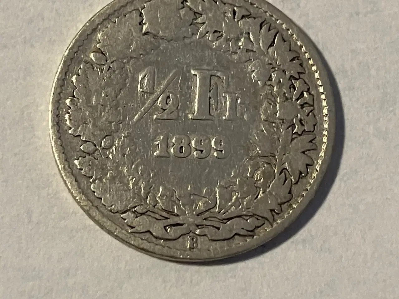 Billede 1 - 1/2 Franc Switzerland 1899