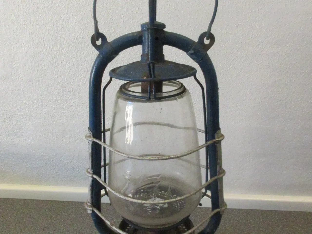 Billede 7 - Meget gammel flagermuslygte / olielampe