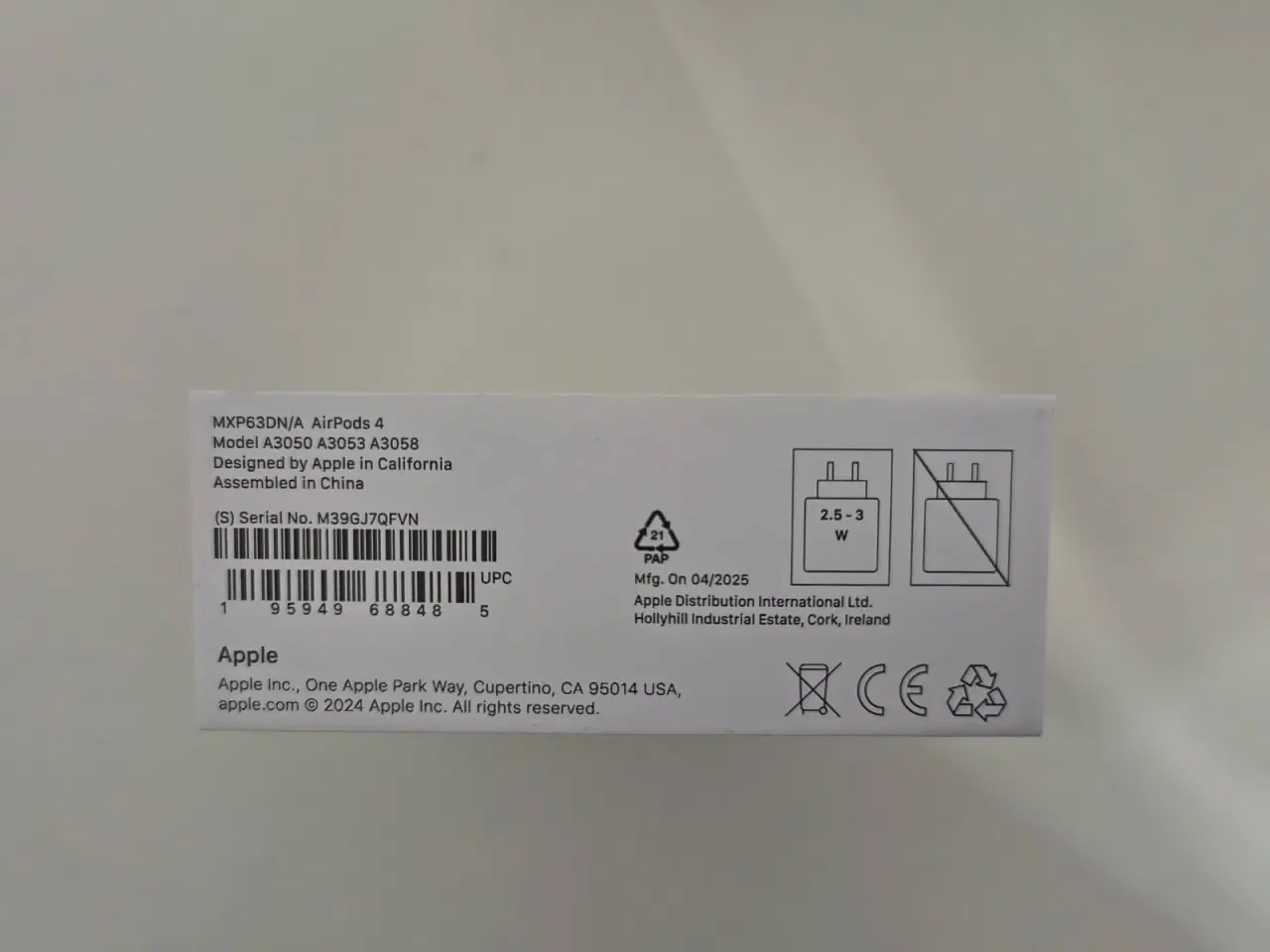 Billede 3 - Apple AirPods 4 (Helt ny og uåbnet)