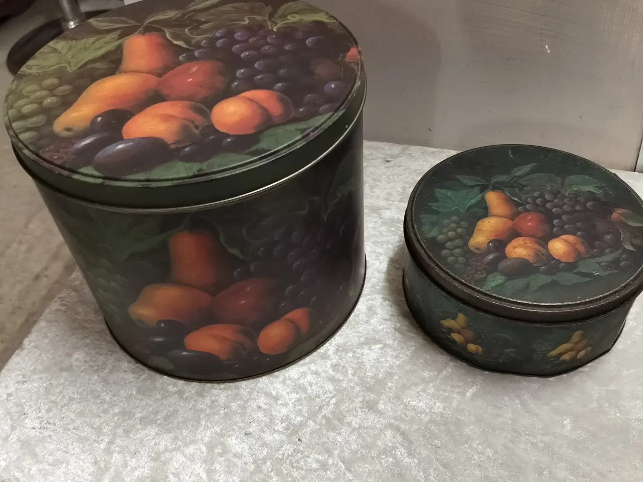Billede 1 - kagedåser sæt af 2 stk.