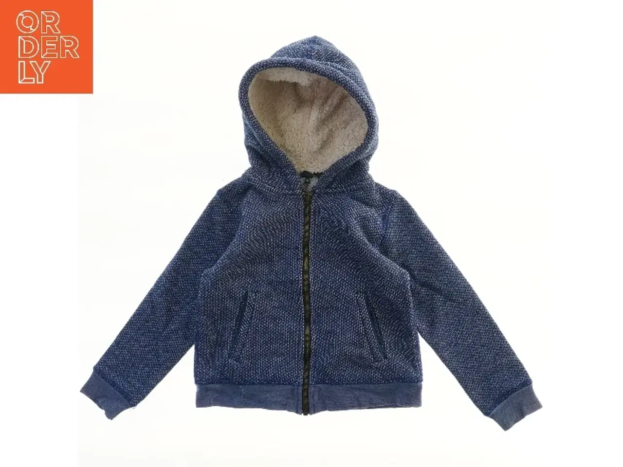 Billede 1 - Hættetrøje med lynlås fra Mini A Ture (str. 104)