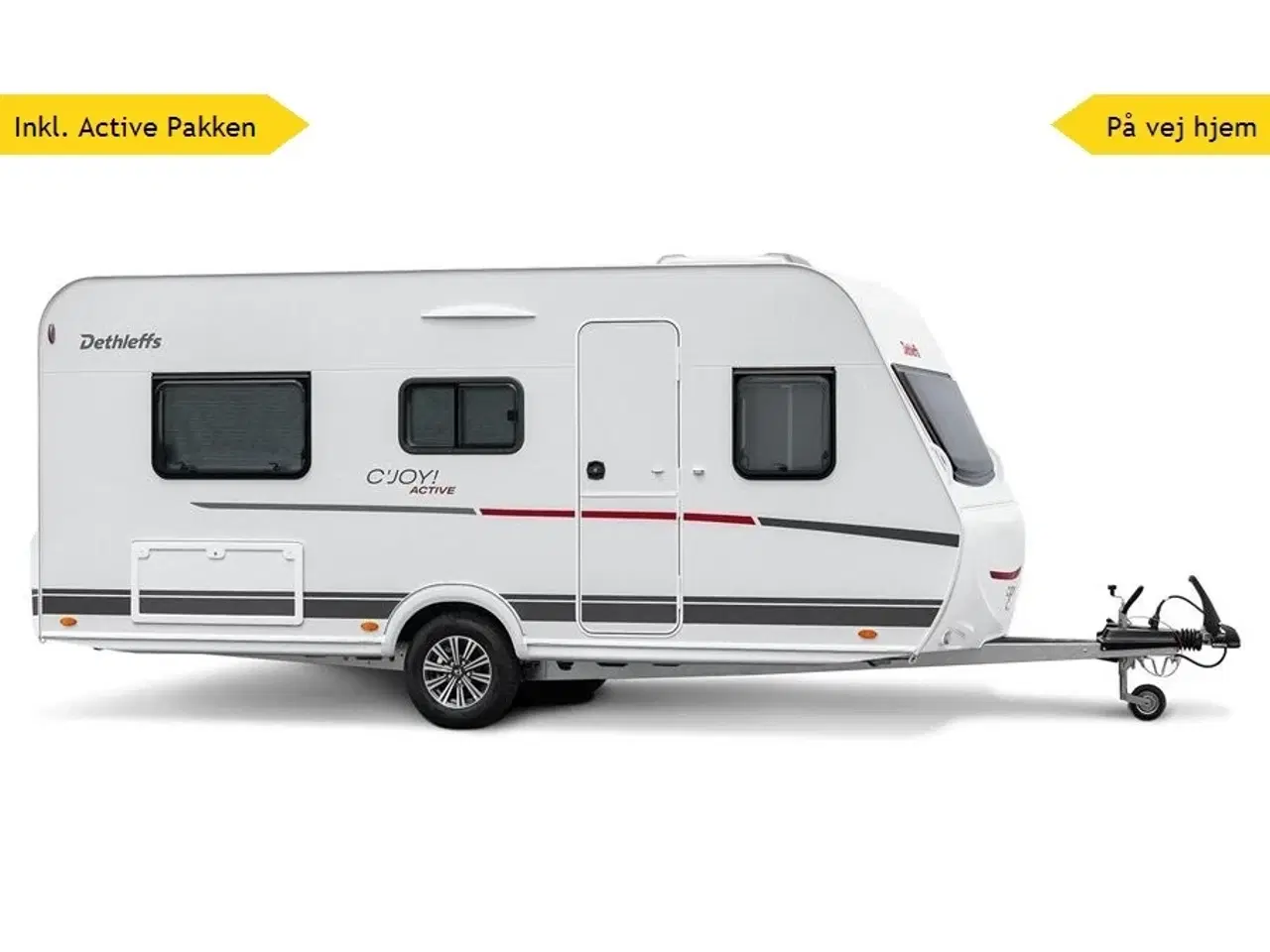 Billede 1 - 2026 - Dethleffs C joy 460 LE   Rigtig fin og let Rejsevogn med enkelsenge fra Hinshøj Caravan A/S