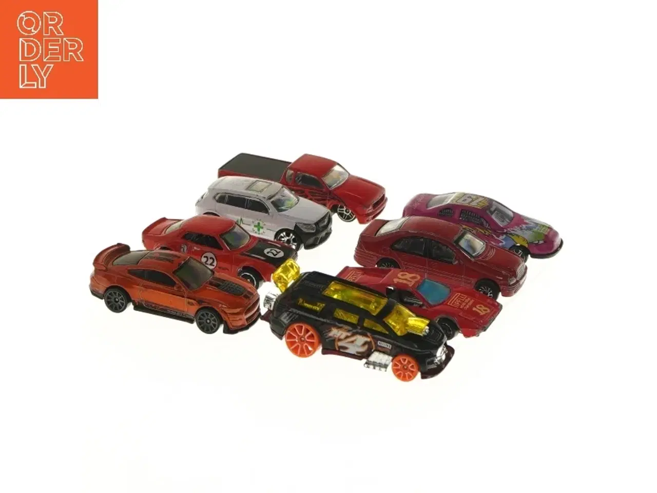 Billede 1 - Samling af legetøjsbiler (str. 7-8 cm)