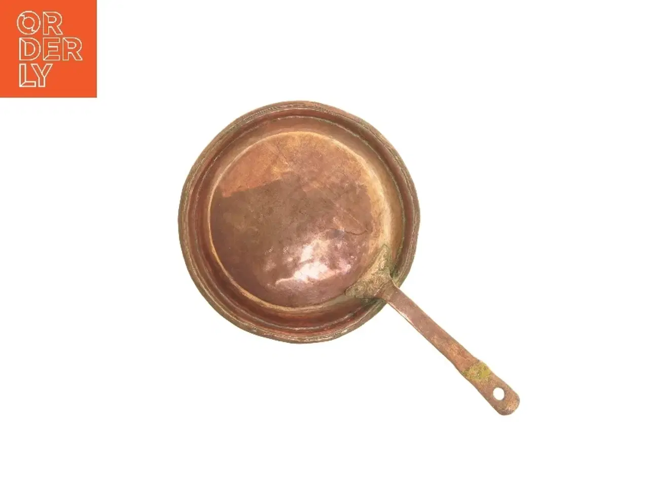 Billede 1 - Kobberstegepande Ø 30 cm (str. Ø 30 cm)