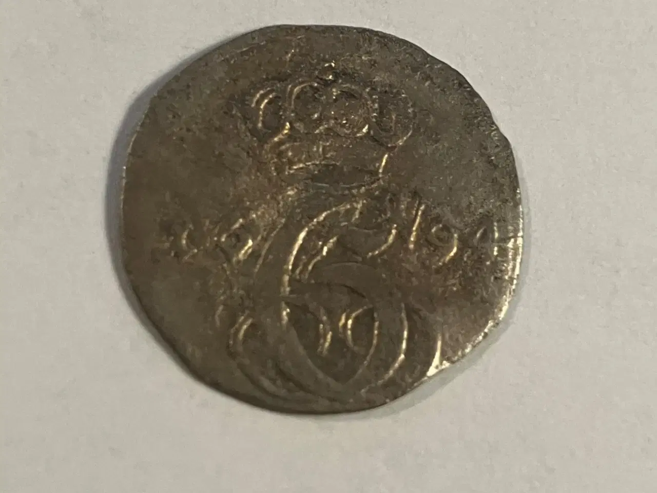 Billede 2 - 2 skilling 1694 Gluckstadt