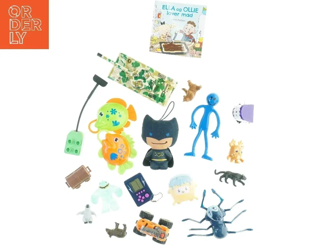 Billede 1 - Blandet legetøjssamling fra 4 X 4 Cm Til 6 X 12 Cm (str. 4 x 4 cm - 6 x 12 cm)