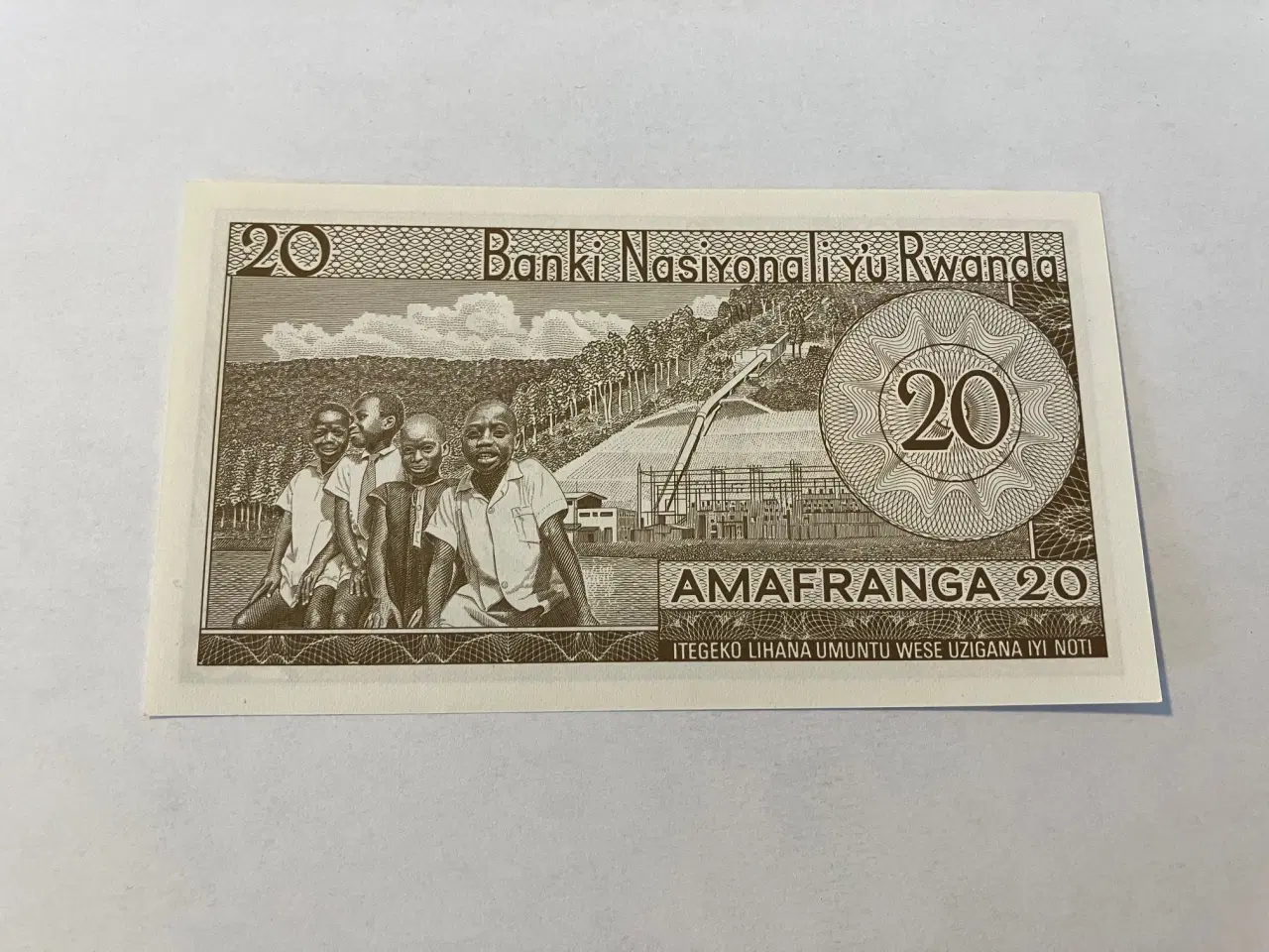 Billede 2 - 20 Francs Rwanda 1976