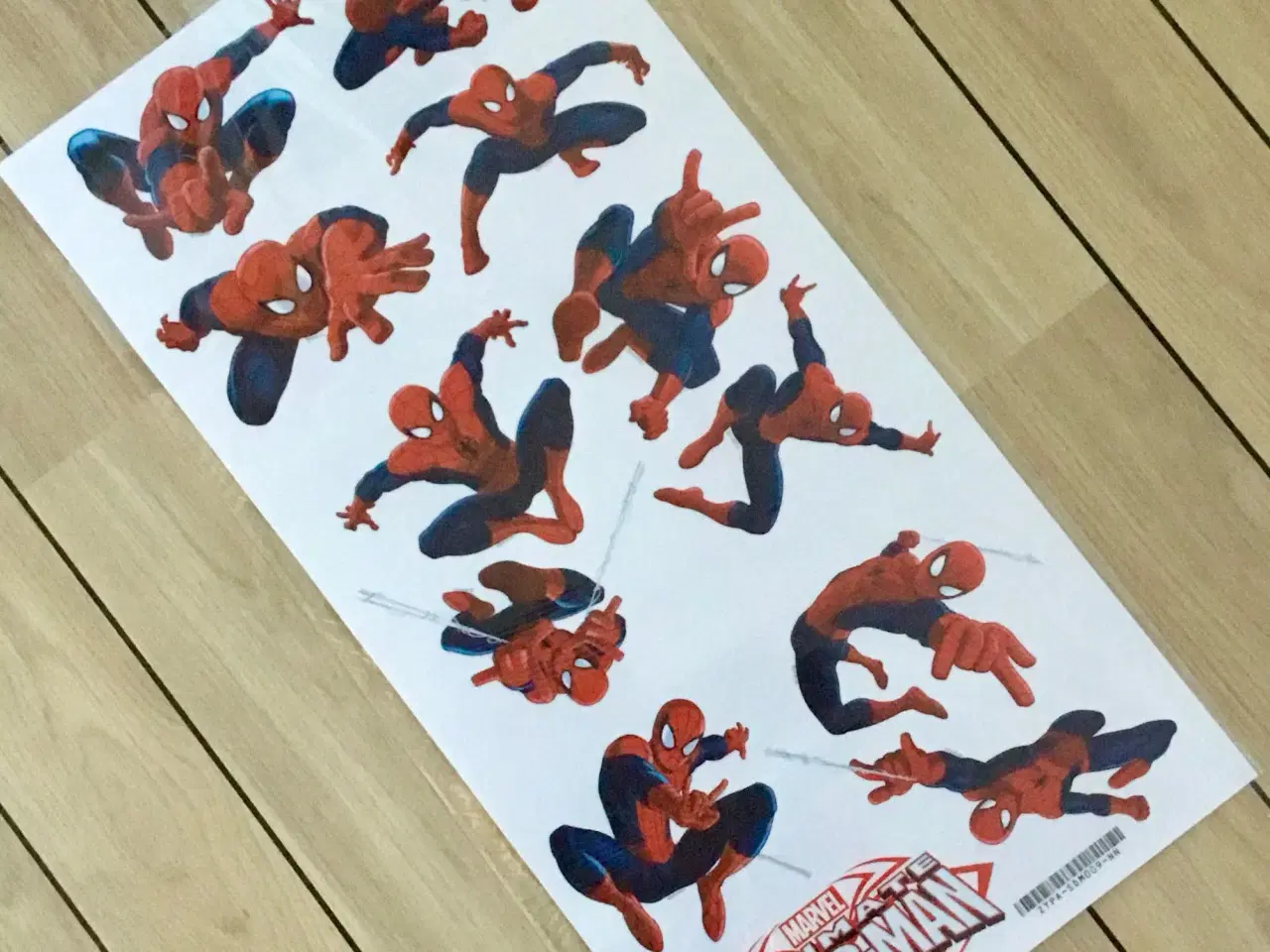 Billede 5 - Spiderman wallstickers wallsticker med Spiderman