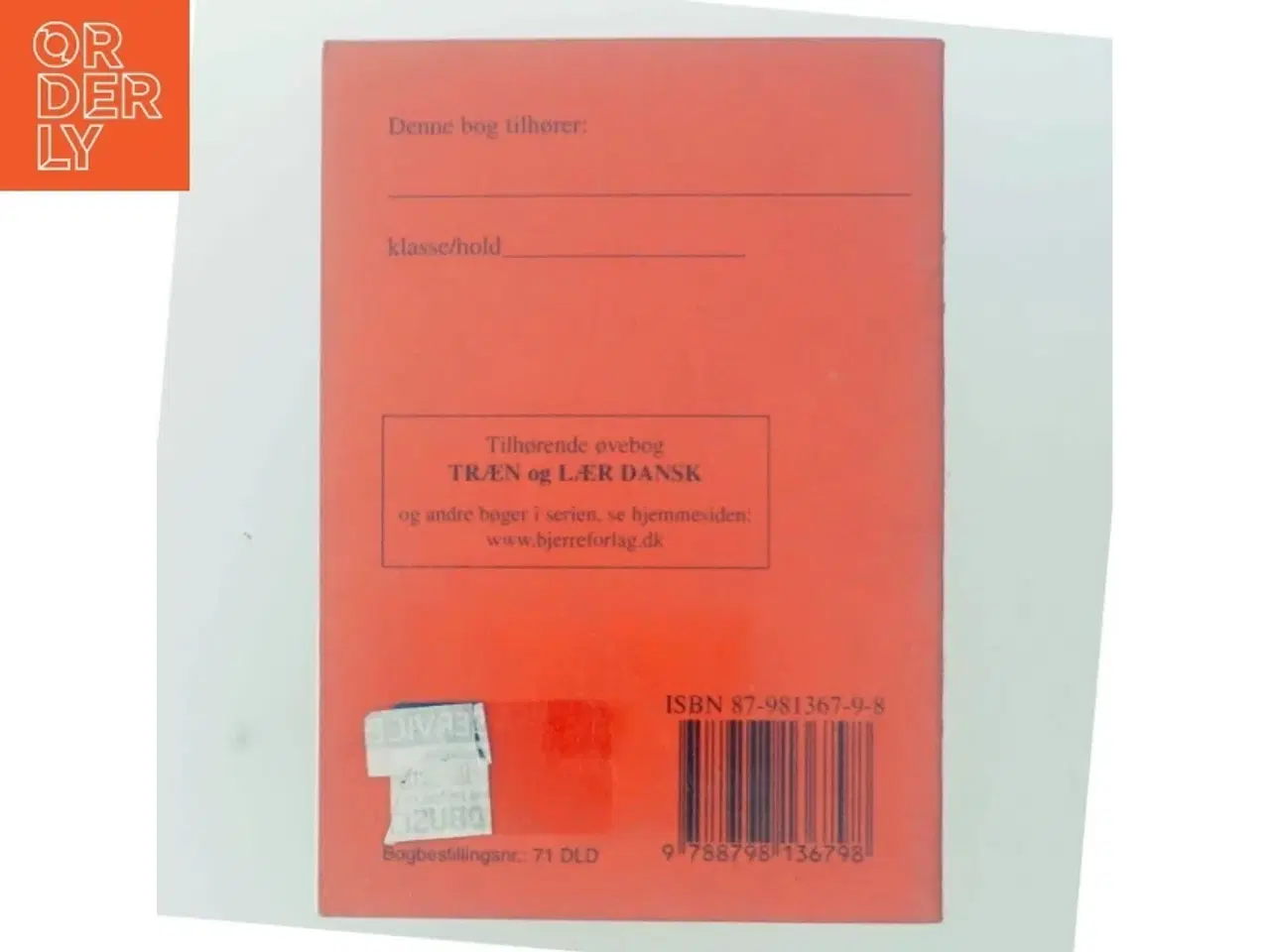 Billede 3 - Den lille danske grammatikoversigt : (mini-opslagsbog) af Thora Olsen (f. 1951) (Bog)