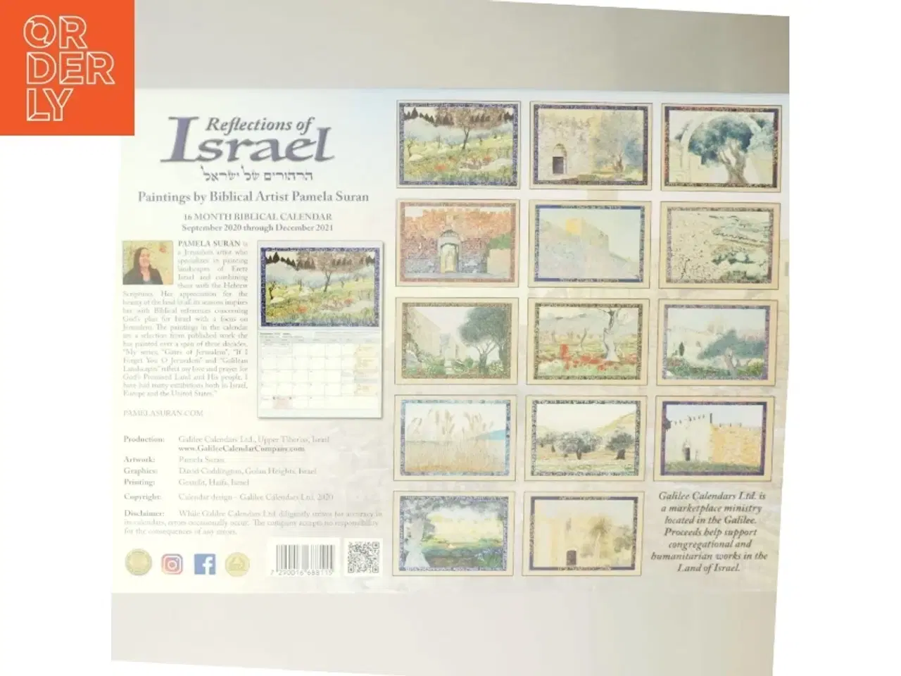 Billede 3 - Israel kalender
