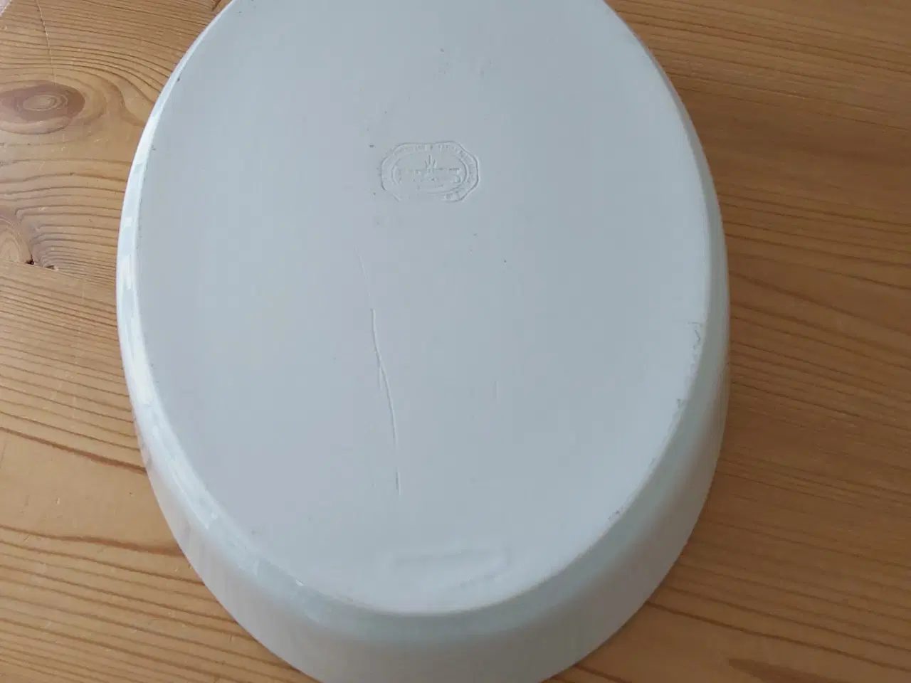 Billede 2 - Ovalt ildfast fad hvid Bareuther Waldsassen