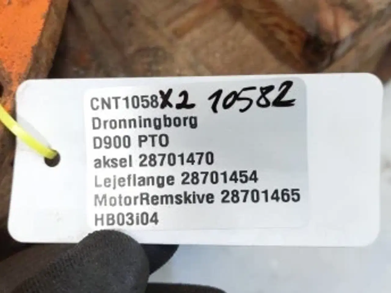 Billede 9 - Dronningborg D900 Motor Remskive 28701465