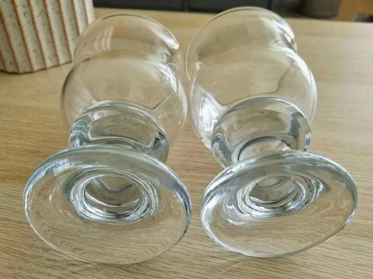 Billede 3 - Holmegård Tivoliglas: 2 ølglas +3 snapseglas 