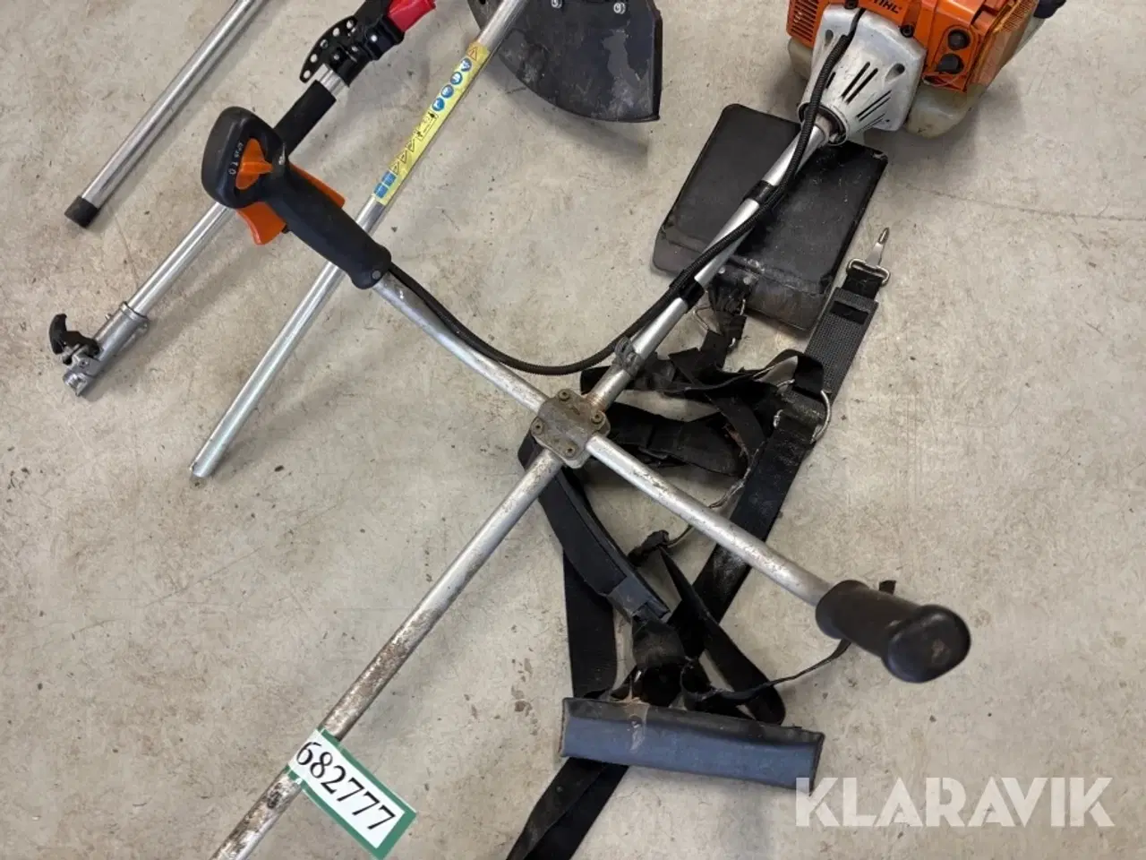 Billede 8 - Motorsav og buskryddere Stihl, scheppach, nakachi, FS200 med flere 3 styk.