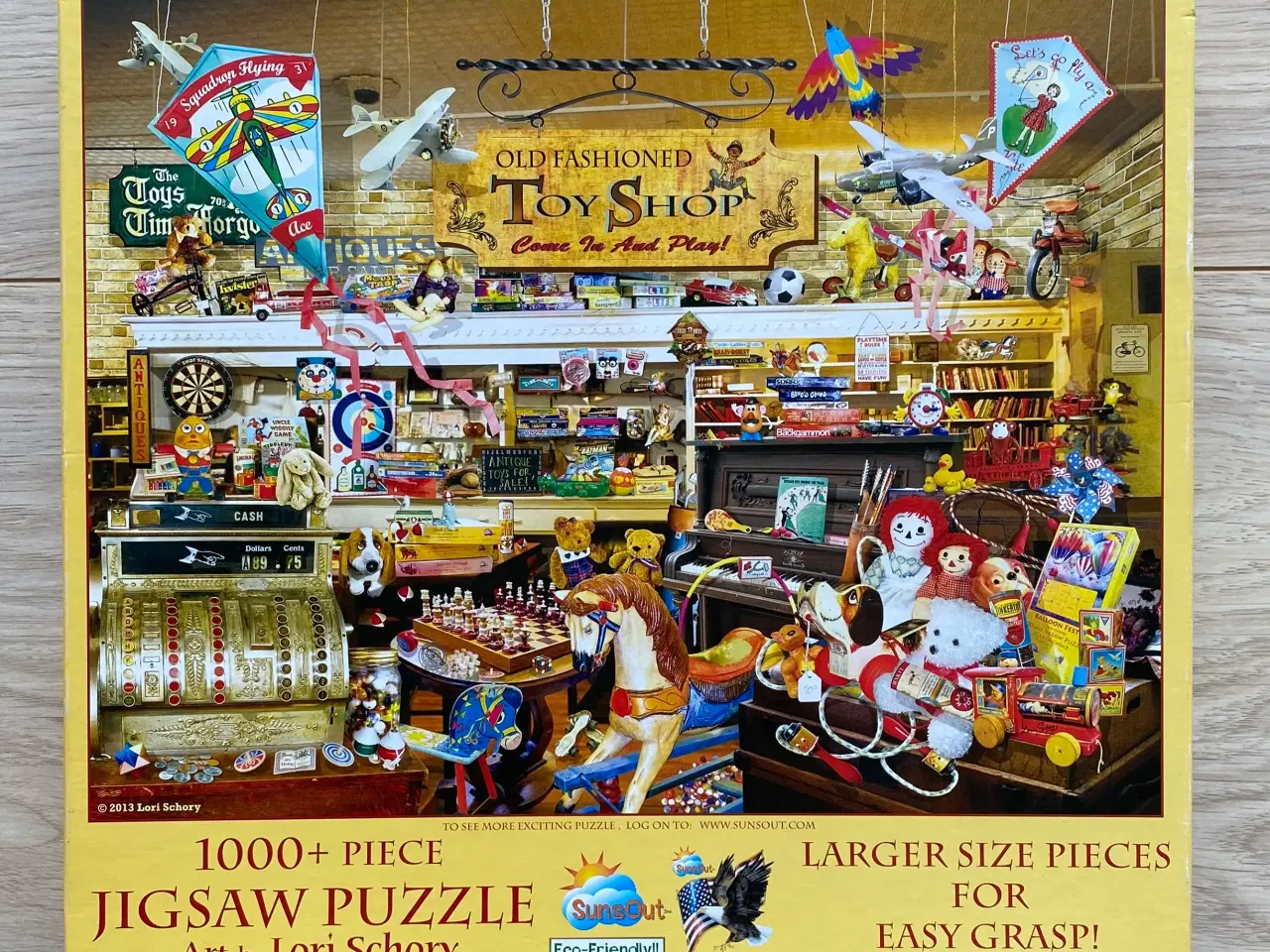 Billede 1 - An Old Fashioned Toy Shop 1000 XXL brikker