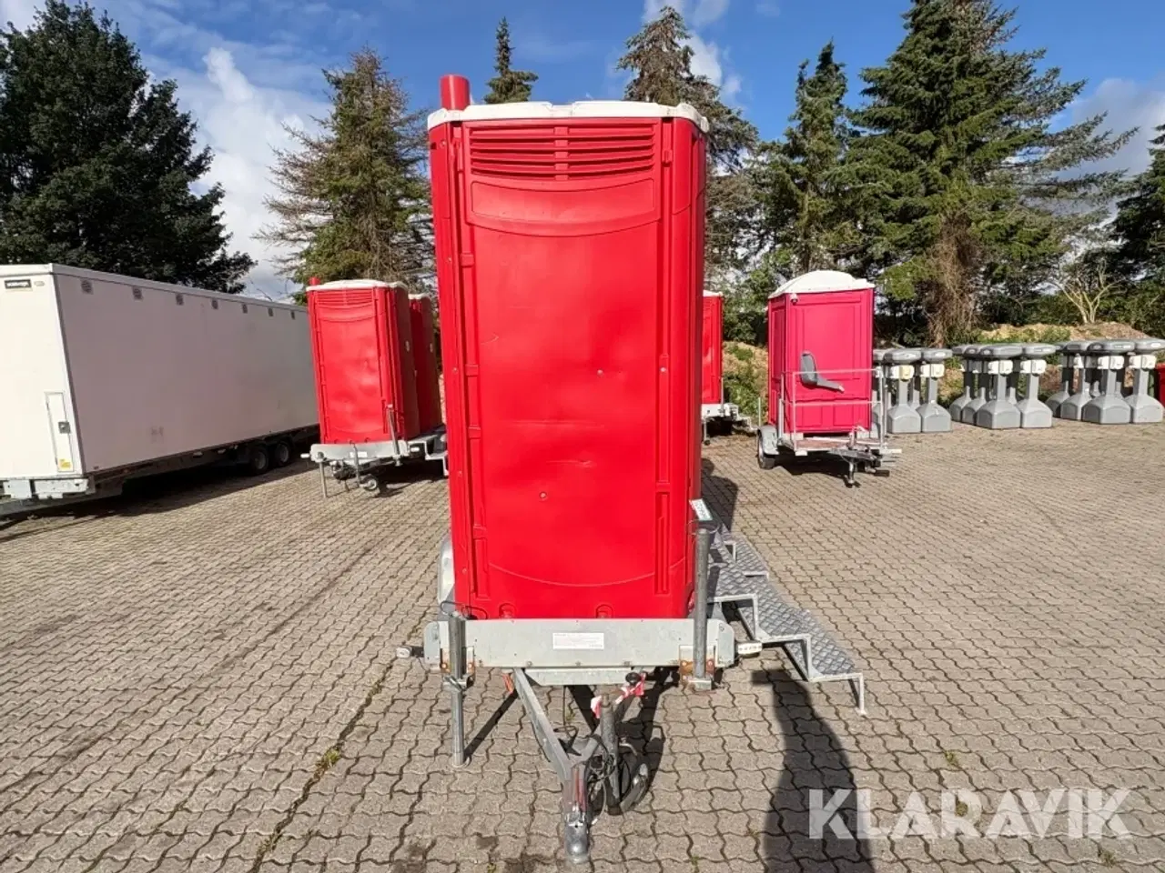 Billede 2 - Dobbelt toilet trailer Stema F 7515