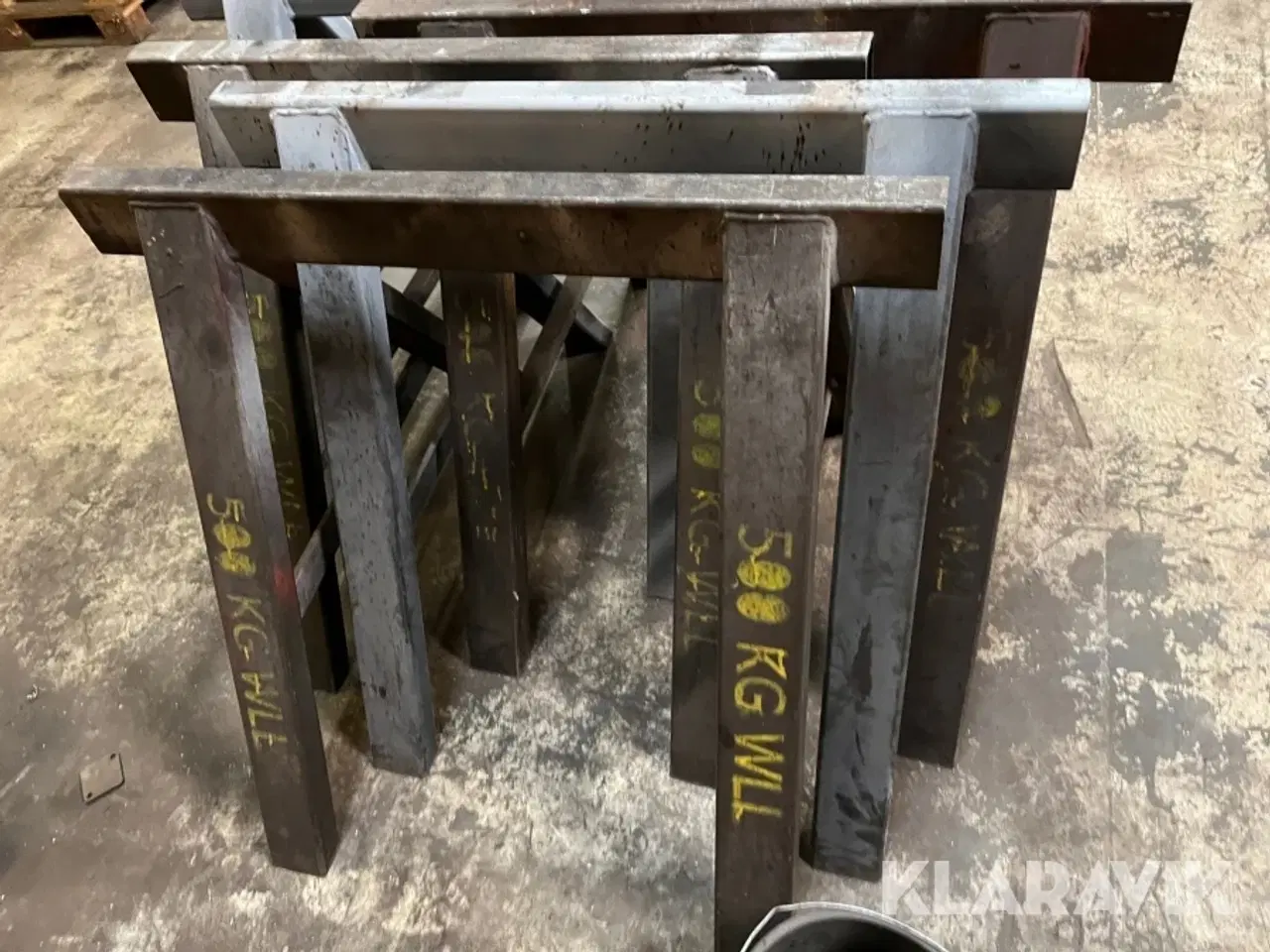 Billede 3 - Svejsebukke 5 styk 500 kg