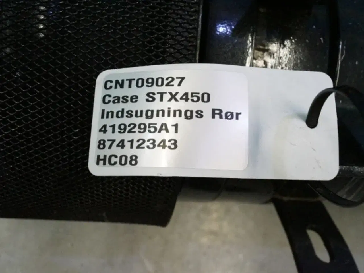 Billede 6 - Case STX 450 Indsugnings Rør 419295A1