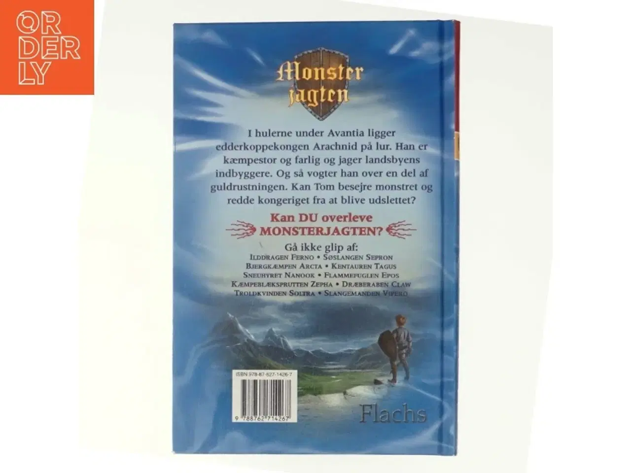 Billede 3 - Edderkoppekongen Arachnid af Adam Blade (Bog) Monsterjagten