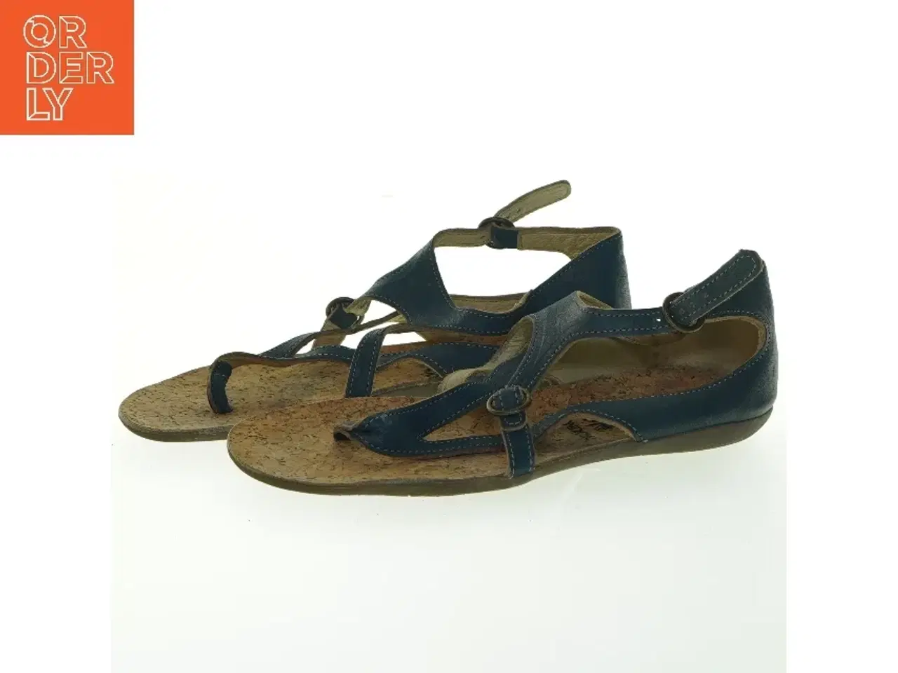 Billede 3 - Blå dame sandaler fra Fly London (str. 39 )