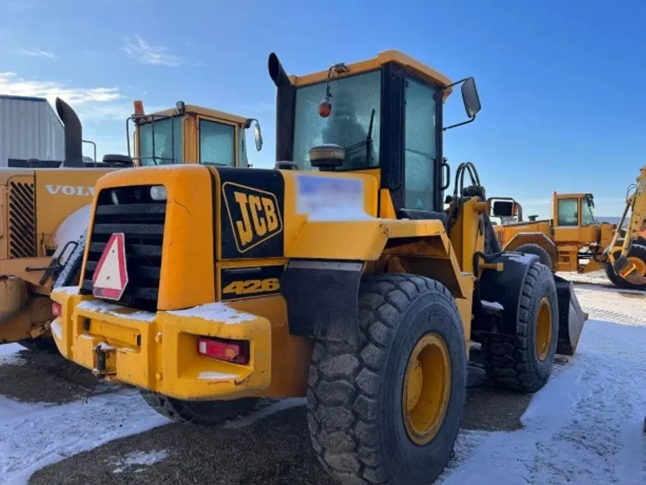 Billede 2 - JCB 426 Gummiged med joystick styring og skovl